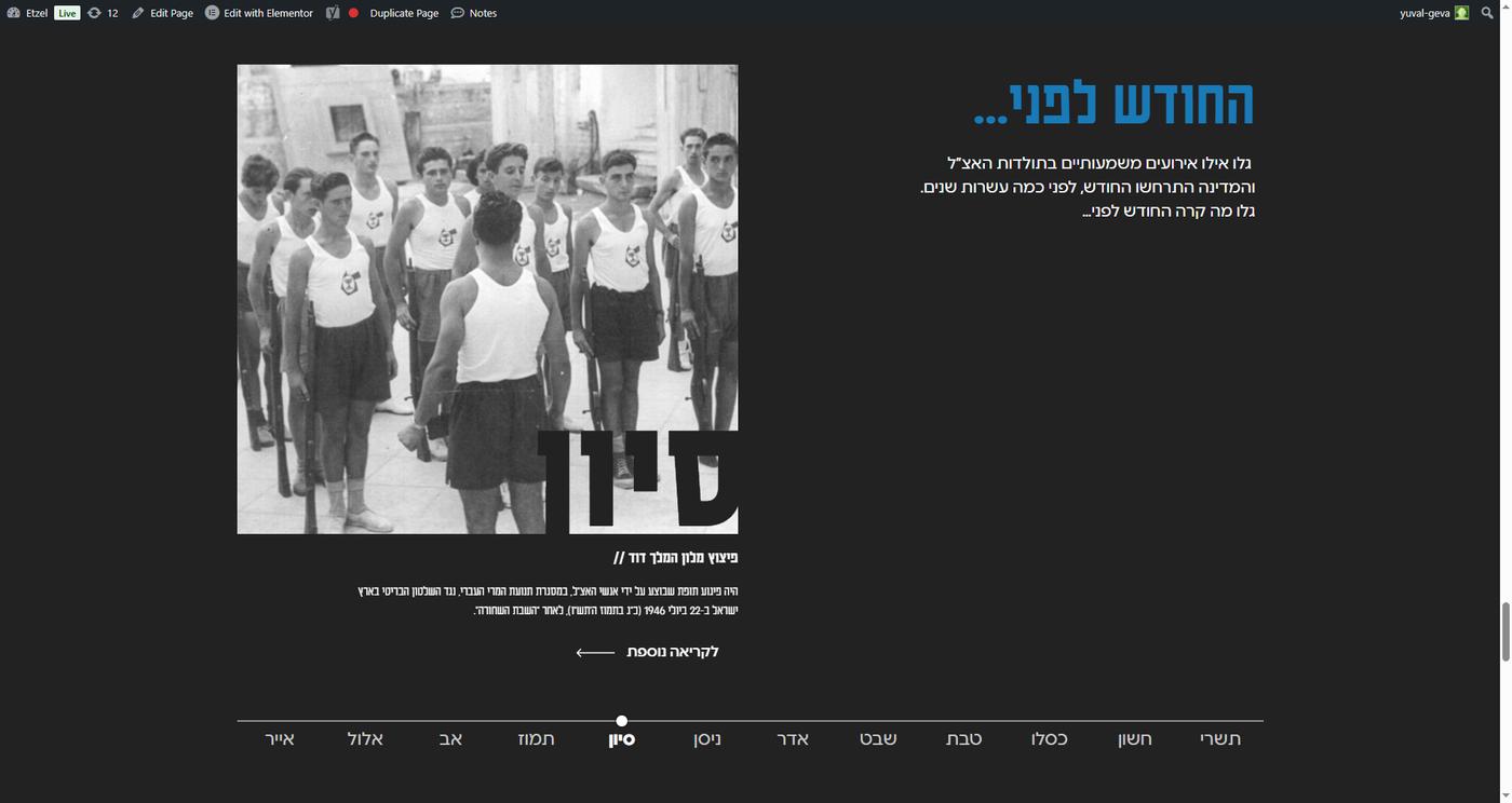 עמותת האצ"ל - צילום מסך 3